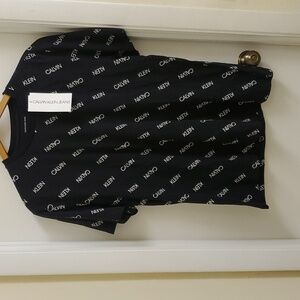 New with tags Calvin Klein black men's tee size extra large